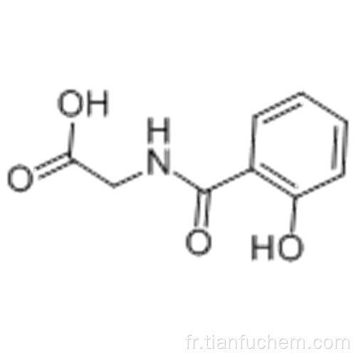 Glycine, N- (2-hydroxybenzoyle) - CAS 487-54-7